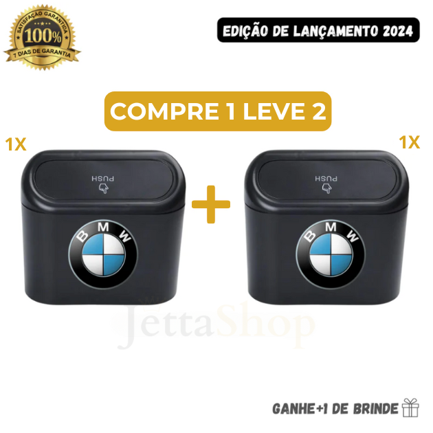 (COMPRE 1 LEVE 2) Kit Porta Resíduos Automotivo - BagJettaCar™