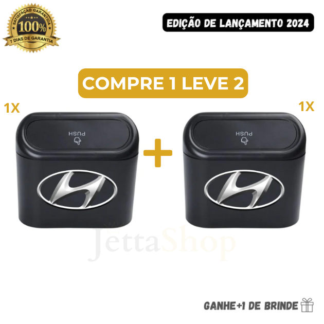 (COMPRE 1 LEVE 2) Kit Porta Resíduos Automotivo - BagJettaCar™