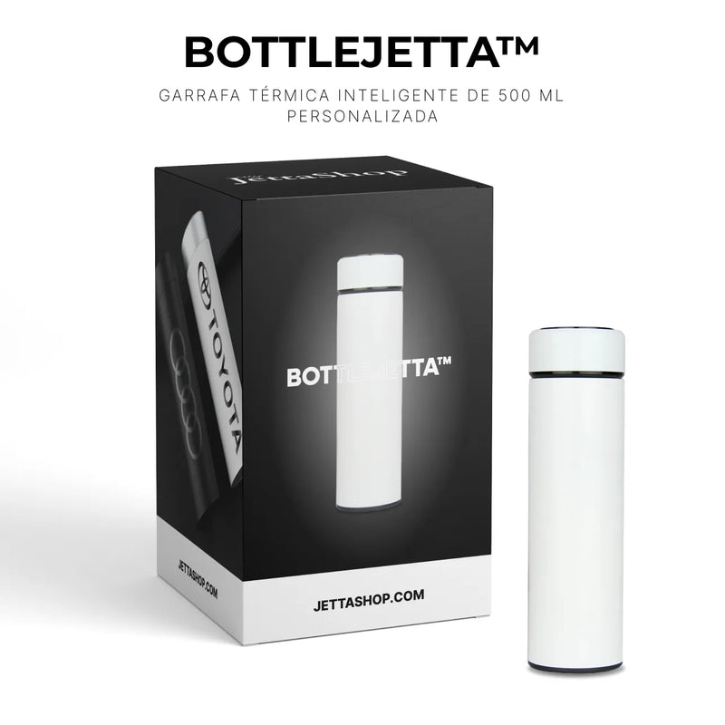 BottleJetta™ - Garrafa Térmica Inteligente de 500 ml Personalizada [ÚLTIMAS UNIDADES]