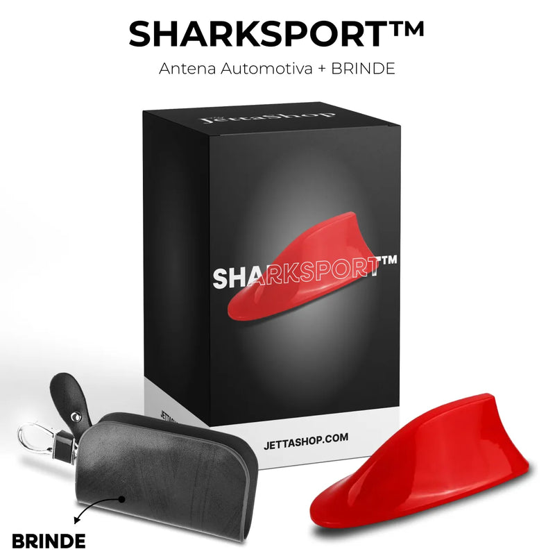 Antena SharkSport Universal™ + BRINDE EXCLUSIVO [ESPECIAL DE NATAL]