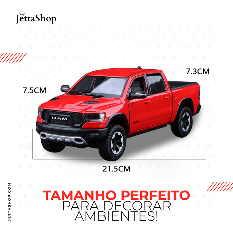 JettaMini's™ - Miniatura Dodge RAM 1500 1:24 [ÚLTIMAS UNIDADES🔥]