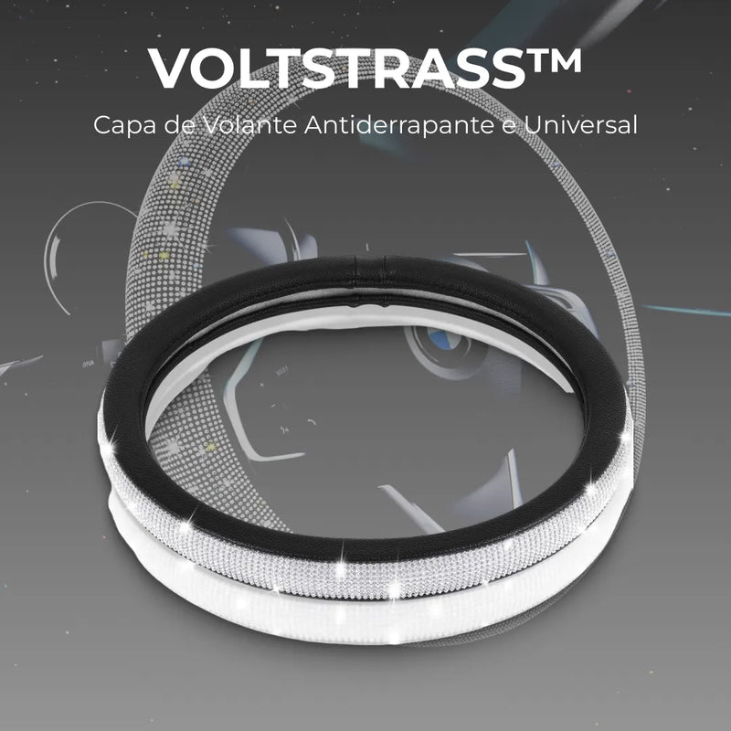 VoltStrass™ - Capa Antiderrapante de Volante Universal [PROMOÇÃO LIMITADA]