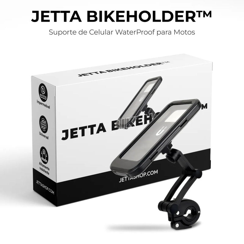 Suporte de Celular WaterProof para Motos - Jetta BikeHolder™ [ESTOQUE LIMITADO]