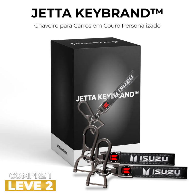 [PAGUE 1 LEVE 2] Chaveiro para Carros em Couro Personalizado - Jetta KeyBrand™