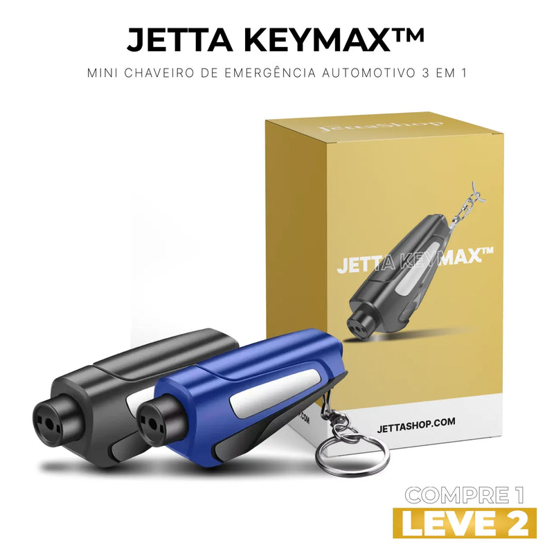 [PAGUE 1 LEVE 2] Mini Chaveiro de Emergência Automotivo 3 em 1 - Jetta KeyMax™