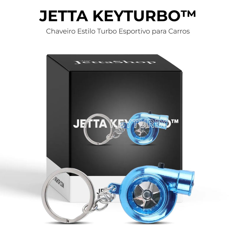 Chaveiro Estilo Turbo Esportivo para Carros - Jetta KeyTurbo™ [PROMOÇÃO LIMITADA ATÉ HOJE 23:59]