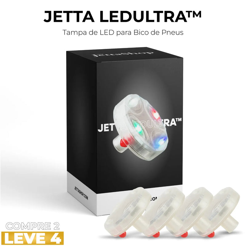 [COMPRE 2 LEVE 4] Tampa de LED para Bico de Pneus - Jetta LedUltra™
