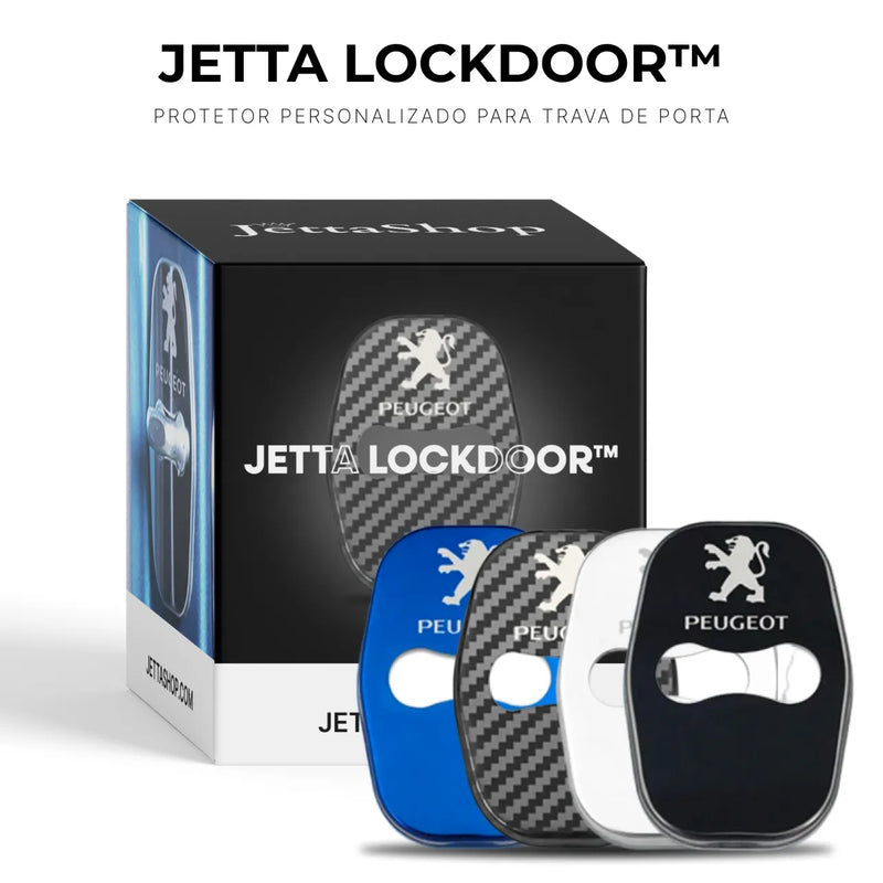 [PAGUE 2 LEVE 4] Protetor Personalizado para Trava de Porta - Jetta LockDoor™