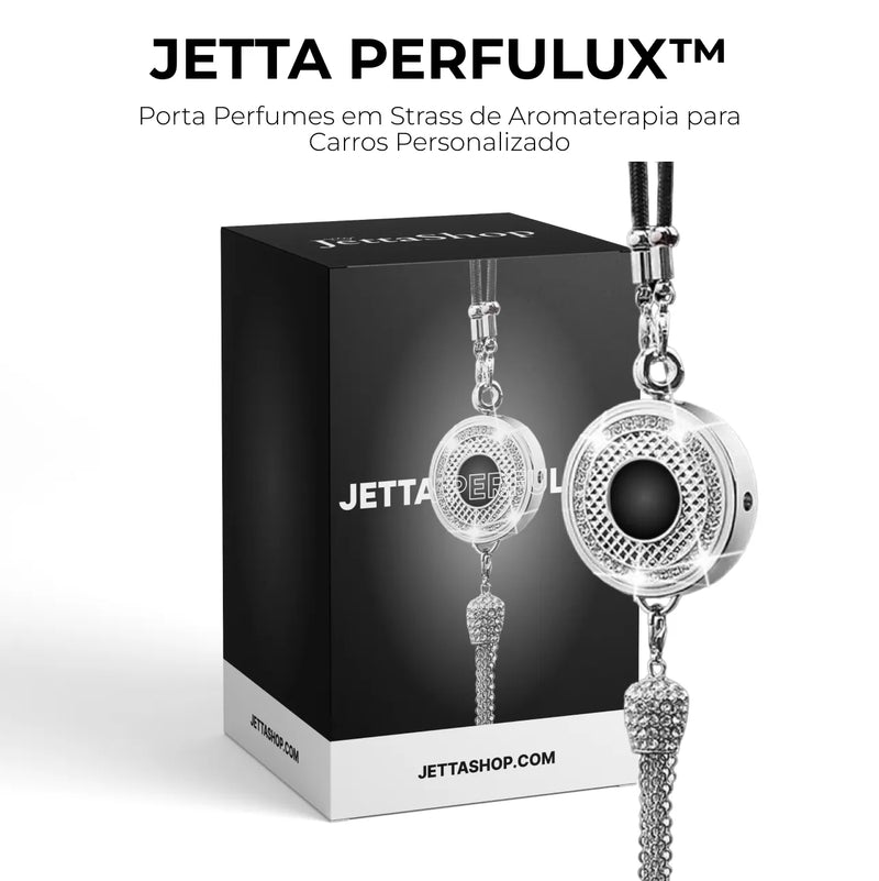Porta Perfumes em Strass de Aromaterapia para Carros Personalizado - Jetta PerfuLux™ [PROMOÇÃO EXCLUSIVA]