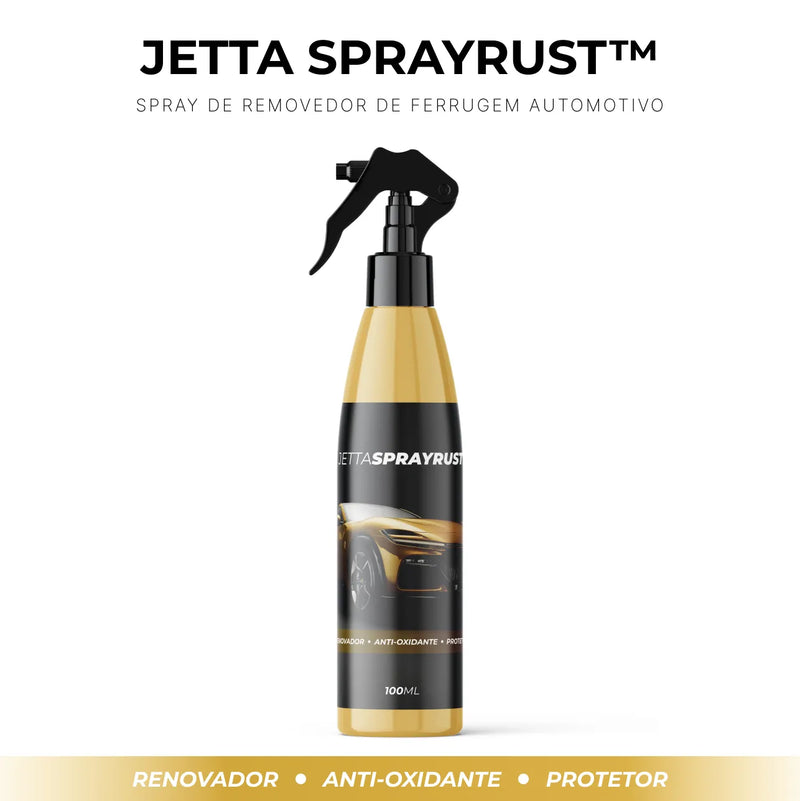 Jetta SprayRust™ - Spray Removedor de Ferrugem Automotivo (PROMOÇÃO LIMITADA ATÉ HOJE 23:59)