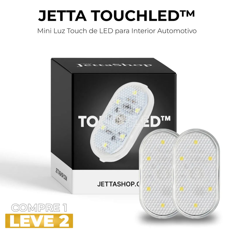 Mini Luz Touch de LED para Interior Automotivo - Jetta TouchLed™ [PAGUE 1 LEVE 2]