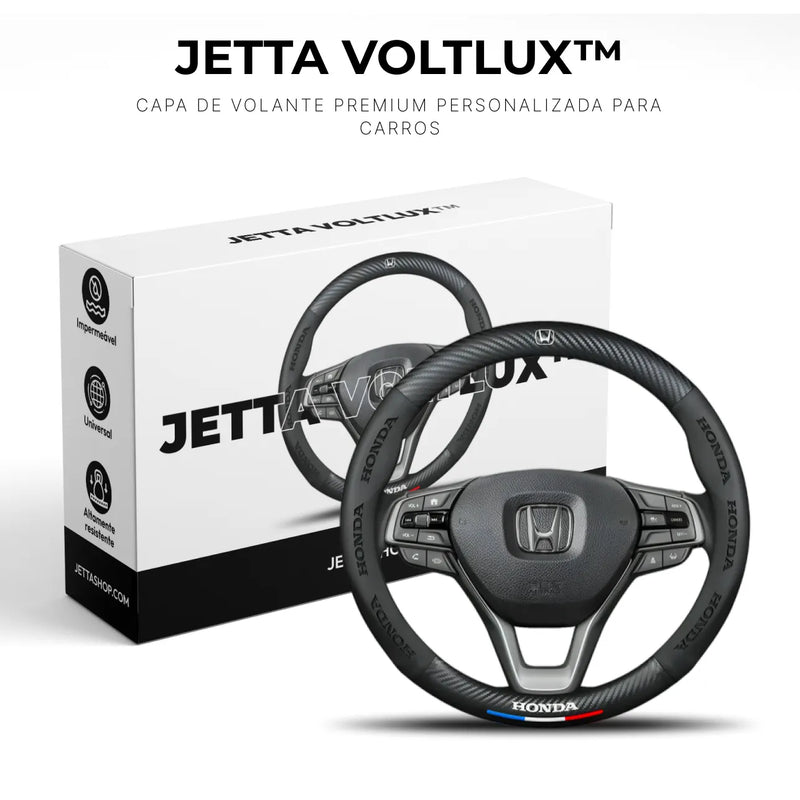 Jetta VoltLux™ - Capa de Volante Premium Personalizada para Carros [PROMOÇÃO LIMITADA ATÉ HOJE 23:59]