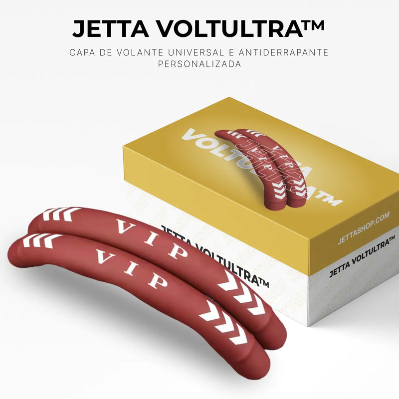 Capa de Volante Universal e Antiderrapante Personalizada - Jetta VoltUltra™ [ESTOQUE LIMITADO]