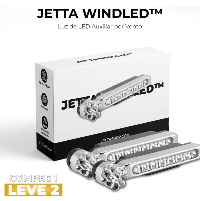 Jetta WindLed™️ - Luz de LED auxiliar por vento [PAGUE 1 LEVE 2]