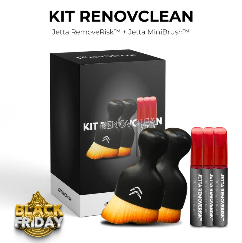 Kit RenovClean - Jetta RemoveRisk™ + Jetta MiniBrush™ [ESPECIAL PRÉ BLACK FRIDAY]