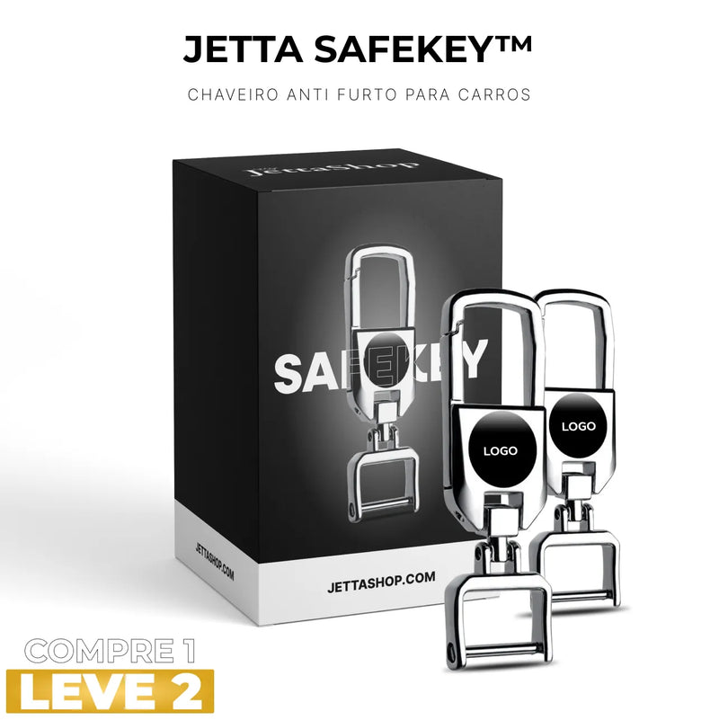 (PAGUE 1 LEVE 2) Chaveiro Anti Furto para Carros - Jetta SafeKey™