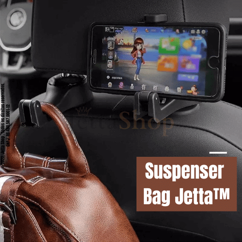Suspenser Bag Jetta™ - Suporte de Bolsas e Sacolas para Carro (BRINDE EXCLUSIVO PARA OS 100 PRIMEIROS)