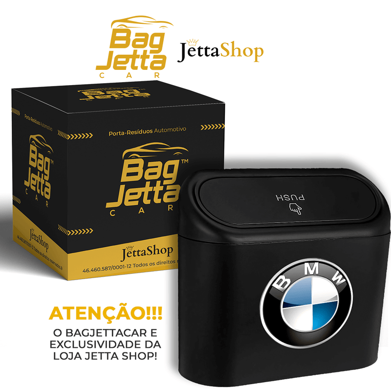 Porta-Resíduos Automotivo - BagJettaCar™ (BRINDE EXCLUSIVO PARA OS 100 PRIMEIROS)