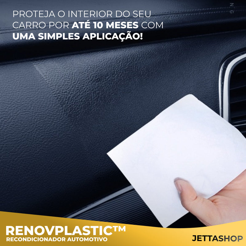 JettaRenovPlastic™ - Renovador de Plástico Automotivo (Pague 1 Leve 2)