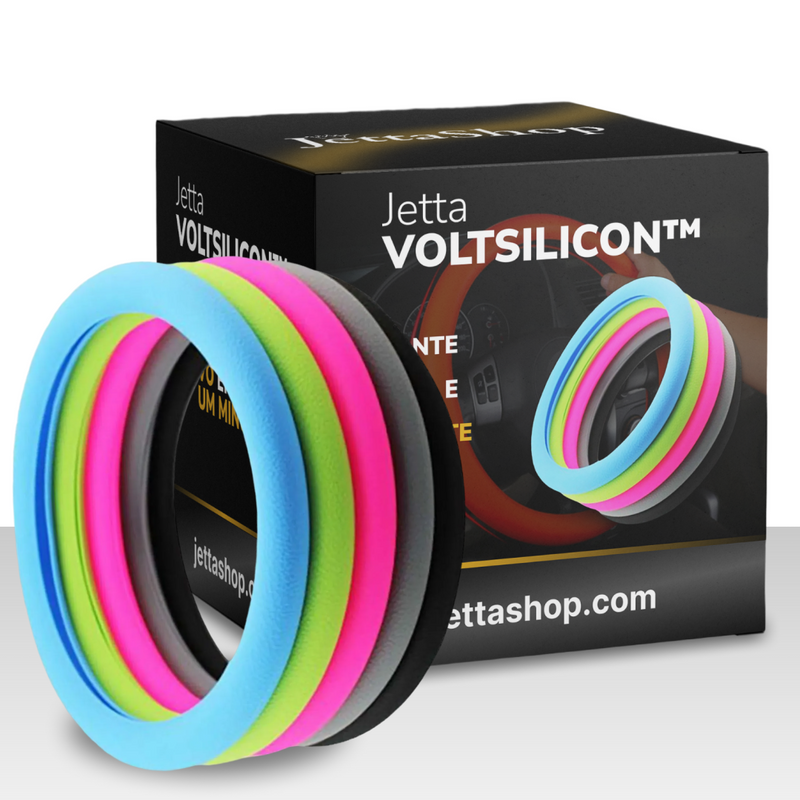 JettaVoltSilicon™ - Capa de volante de silicone