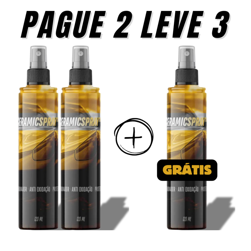 Spray de Renovação Cerâmico 3 em 1 - Jetta CeramicSpray™ [PROMOÇÃO LIMITADA]