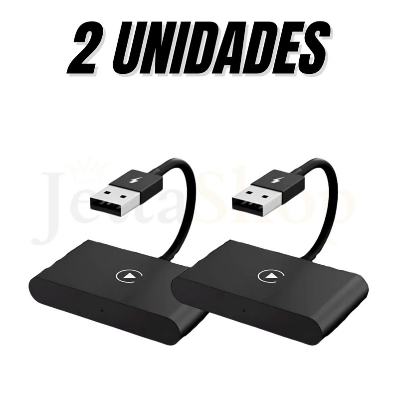 Adaptador Sem fio CarPlay/Android Auto para Multimídia Universal - DriveJetta Ultra™ [ESTOQUE LIMITADO]