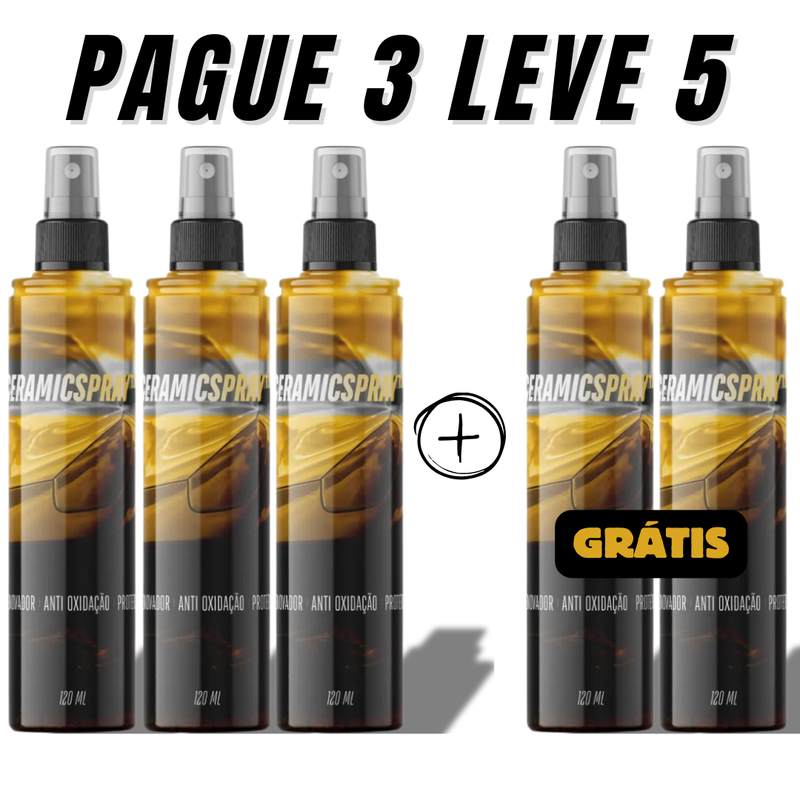 Spray de Renovação Cerâmico 3 em 1 - Jetta CeramicSpray™ [PROMOÇÃO LIMITADA]