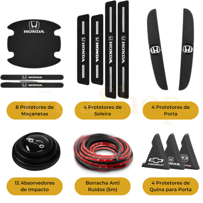 {3 KITS PELO PREÇO DE 1 ATÉ 23:59 DE HOJE} - Combo Proteção de Portas Jetta™