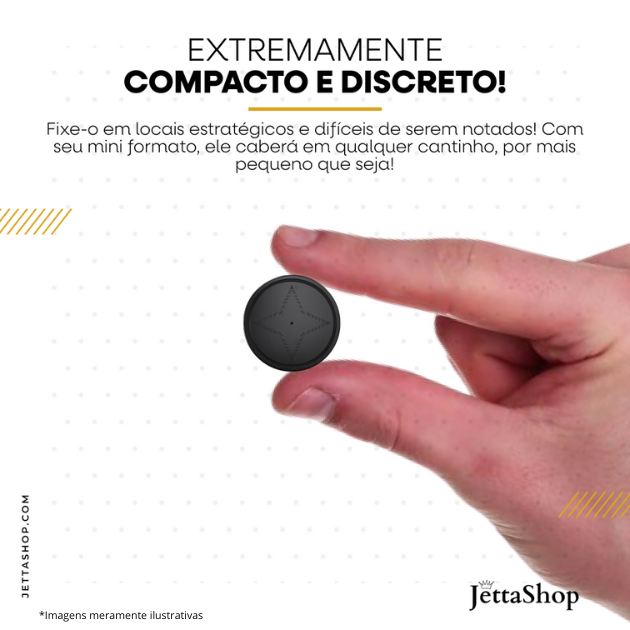 [PAGUE 1 LEVE 2] Mini Rastreador GPS - TrackJetta™