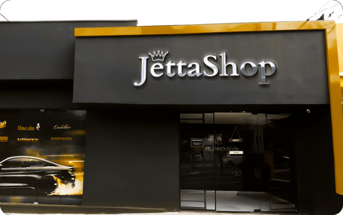 Fachada da loja JettaShop