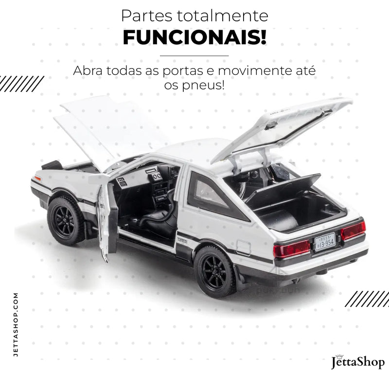 JettaMini's™ - Miniatura Toyota AE86 Initial D 1:32