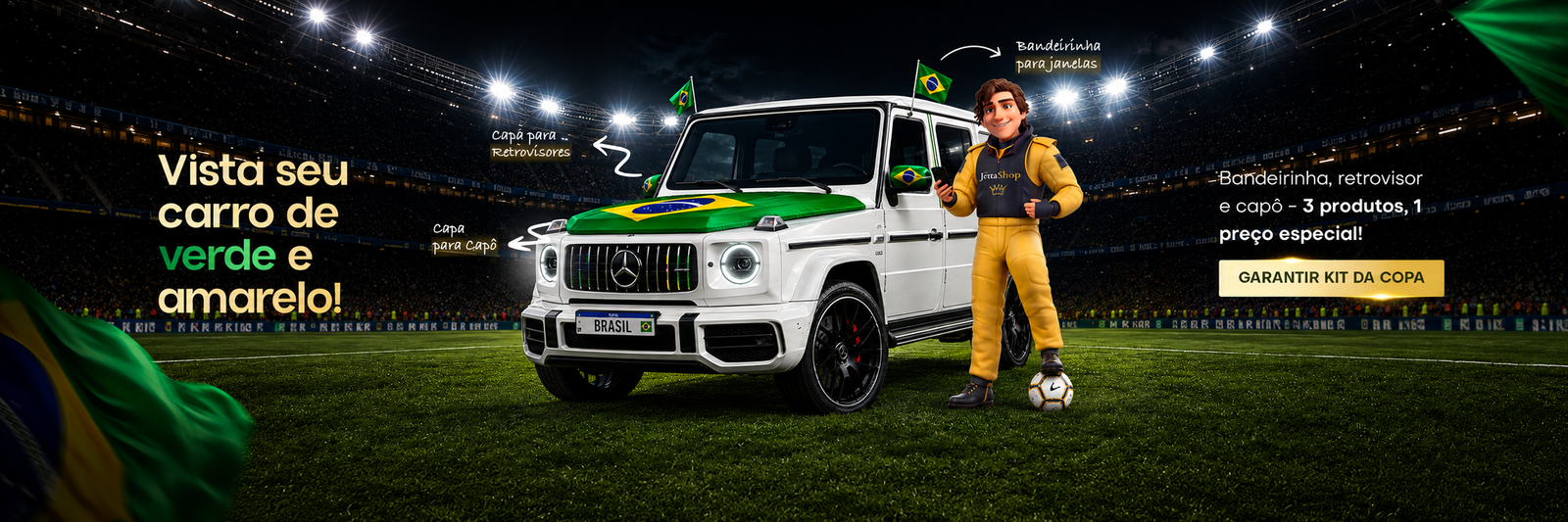 Promoção Copa do Mundo - Jetta Shop