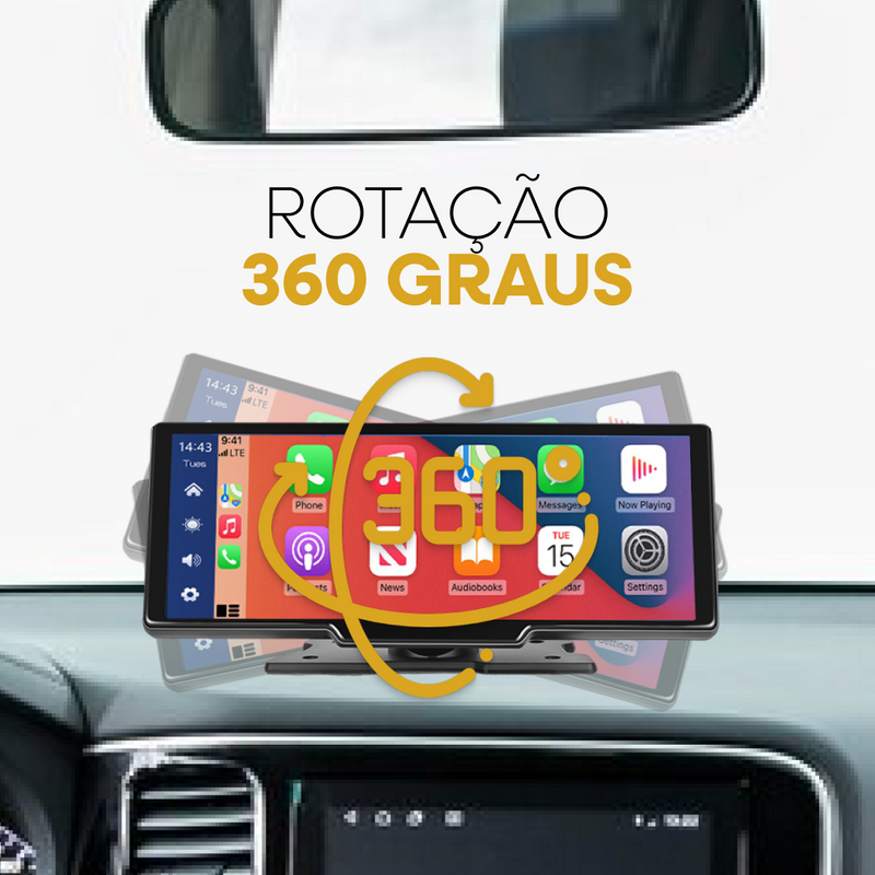 Multimídia Automotiva CarPlay/Android Auto - JettaCarPlay™ [PROMOÇÃO IMPERDÍVEL]