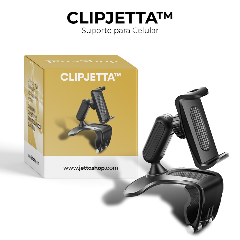 ClipJetta™ - Suporte de Celular Automotivo 4 em 1 [LIQUIDA NATAL]