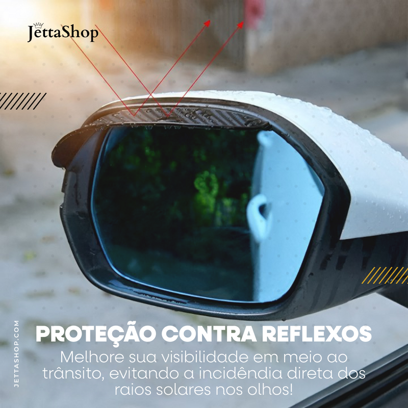 Viseira Protetora para Retrovisor Automotivo - VisorJetta™ [LIQUIDA NATAL]