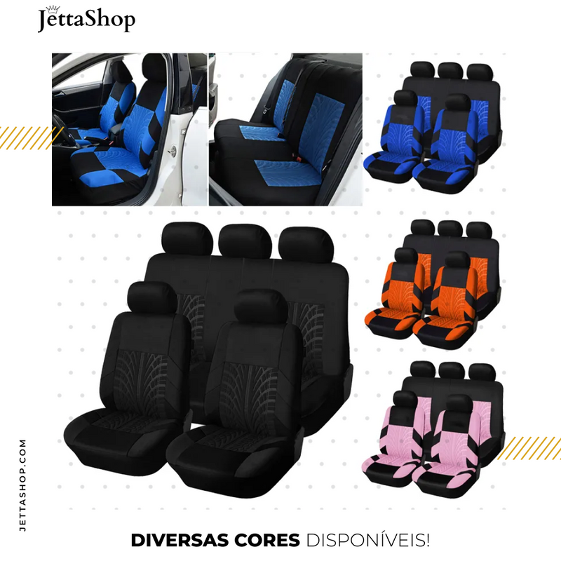 Kit de Capa para Bancos Automotiva - JettaSeatCover™ [PROMOÇÃO IMPERDÍVEL]