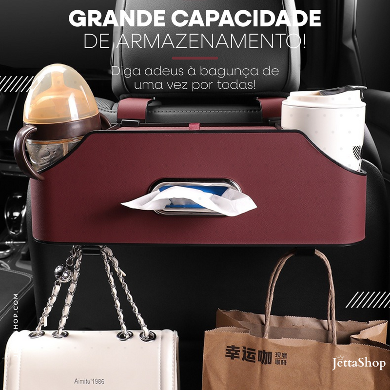 Suspenser BagJetta 2.0™ - Organizador e Suporte de Bolsas e Sacolas para Carro [ÚLTIMAS UNIDADES]