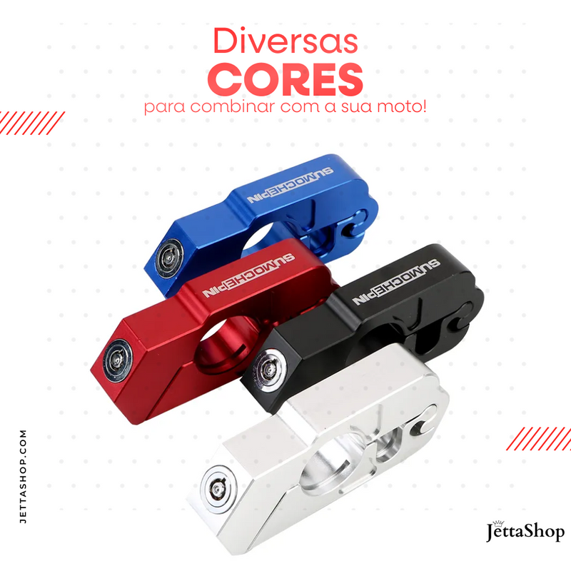 Trava Anti-Roubo para Motos em Aço de Titânio - Jetta BrakeLock™ [PROMOÇÃO RELÂMPAGO]