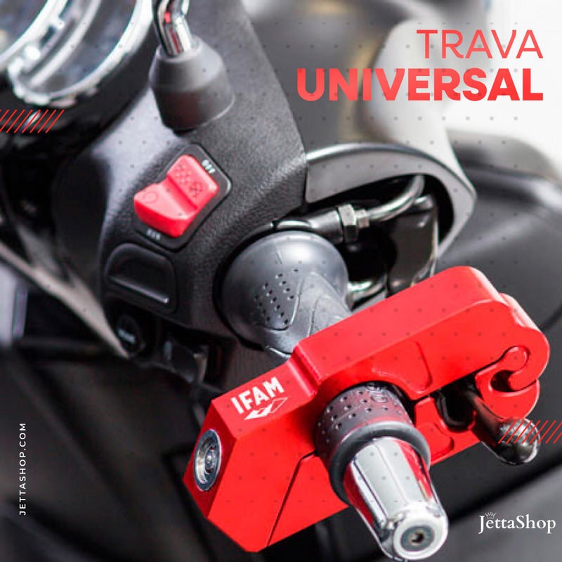 Trava Anti-Roubo para Motos em Aço de Titânio - Jetta BrakeLock™ [PROMOÇÃO RELÂMPAGO]