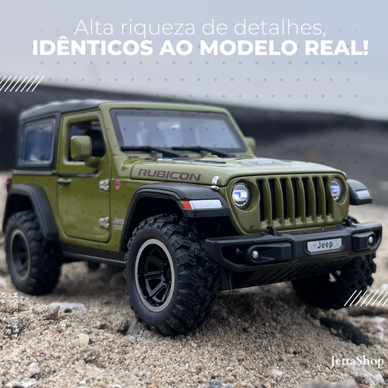 JettaMini's™ - Miniatura Jeep Wrangler Rubicon 1:32