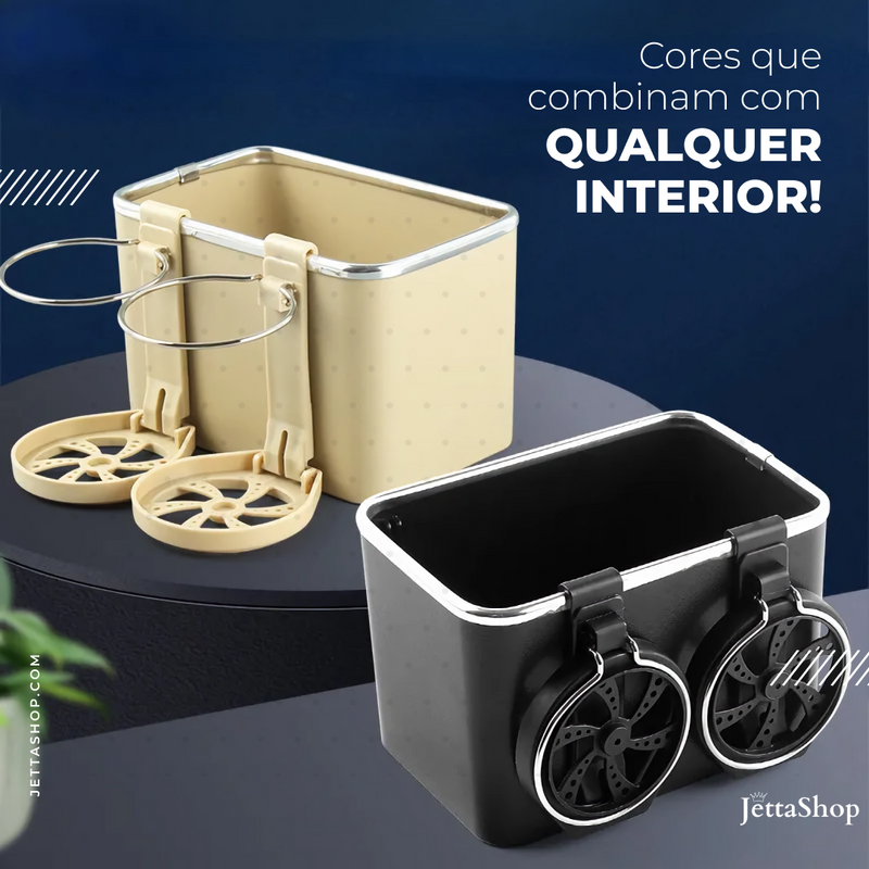 Mini Caixa Multiuso para Apoio de Braço - Jetta MultiBox™ [PROMOÇÃO IMPERDÍVEL🔥]