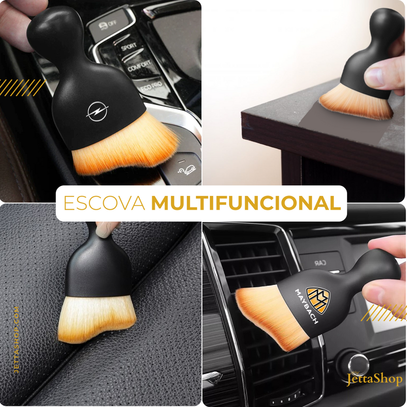 Mini Escova de Limpeza para Interior Automotivo - Jetta MiniBrush™ [ESTOQUE LIMITADO]