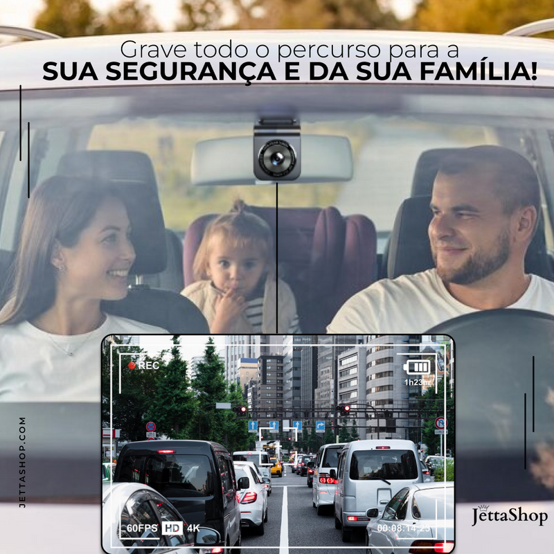 Câmera Automotiva com Foco Automático - DashJetta™ [PROMOÇÃO LIMITADA ATÉ HOJE 23:59]