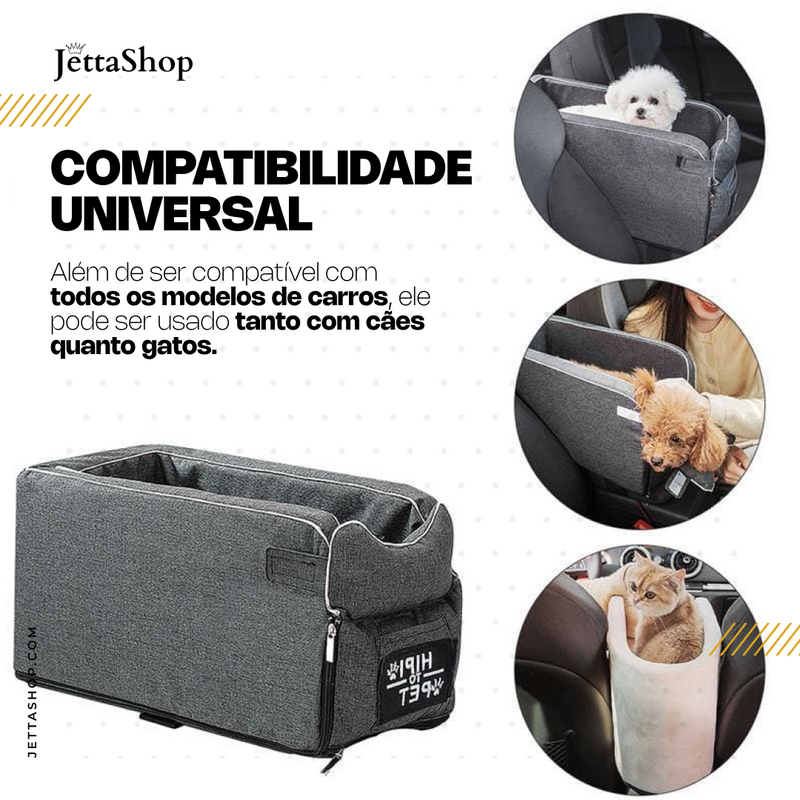 Jetta PetBag™ - Assento de Carro para Cachorro e Gato [PROMOÇÃO IMPERDÍVEL🔥]