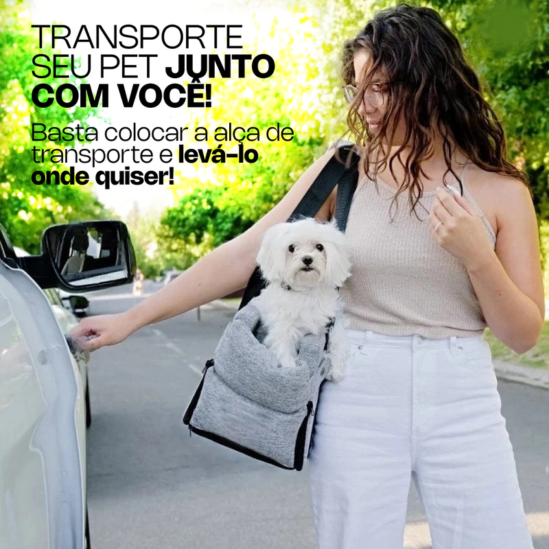 Jetta PetBag™ - Assento de Carro para Cachorro e Gato [PROMOÇÃO IMPERDÍVEL🔥]