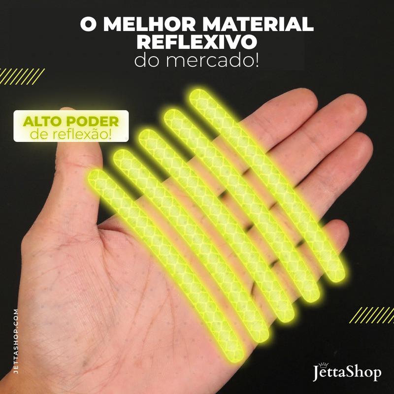 Fita Refletiva para Pneus e Rodas - JettaGlow™ [PROMOÇÃO LIMITADA]