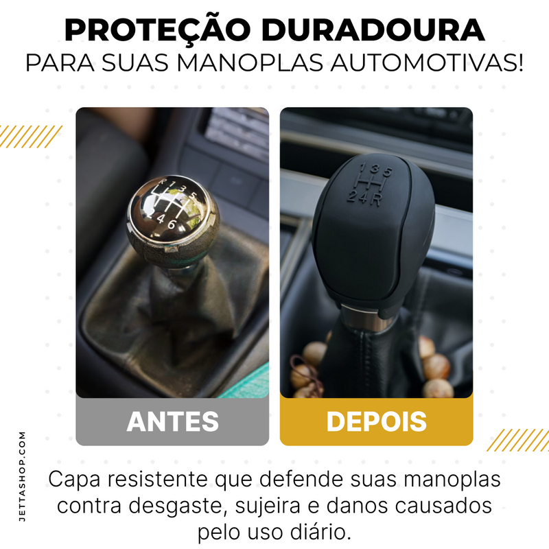 Capa Universal de Silicone para Câmbio e Freio de Mão - Jetta CoverSilicon™ [LIQUIDA NATAL]