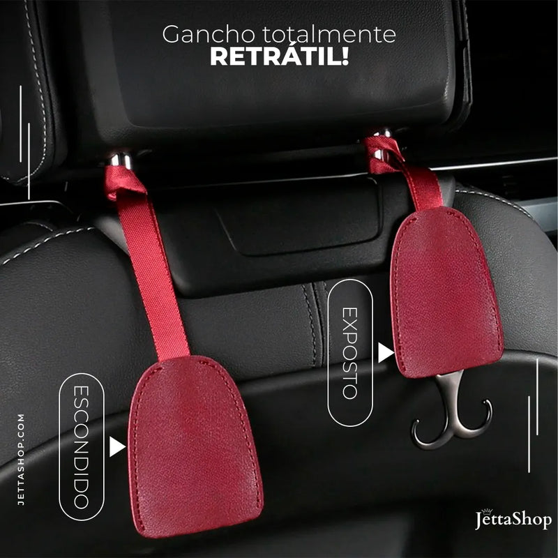 Gancho Suporte de Bolsas e Sacolas Personalizado para Carros - SuspenserJetta™ [50% OFF NA SEGUNDA UNIDADE]