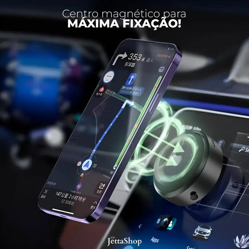 Suporte Magnético Multiuso para Celular Automotivo - Jetta MagFix™ [ESTOQUE LIMITADO]