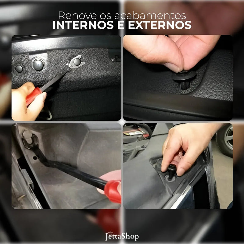 Caixa de Reparos Multifuncional com 100 Peças Variadas - Jetta AutoBox™ [+ FERRAMENTAS DE BRINDE]